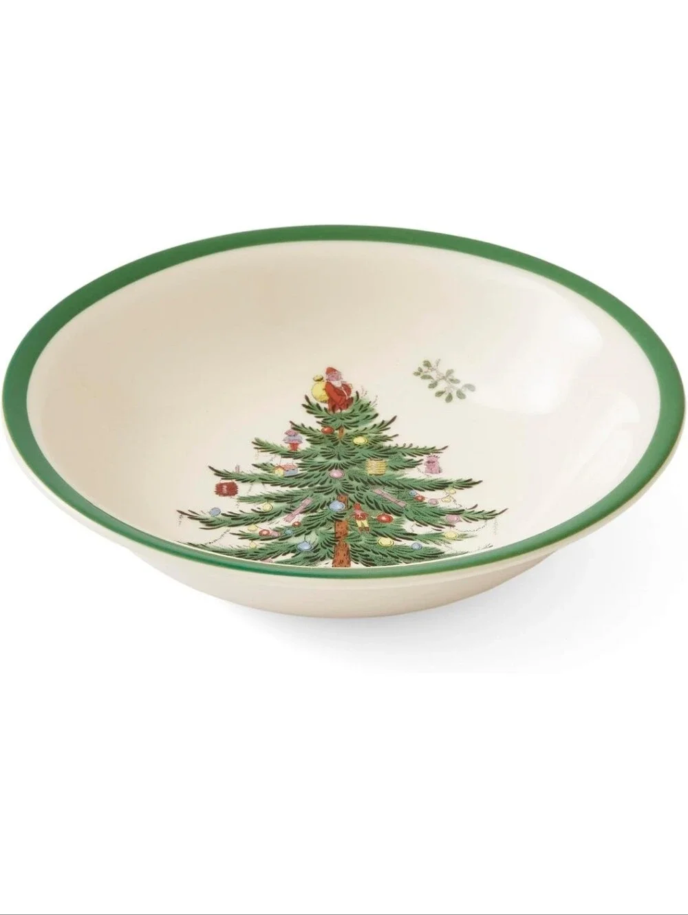 Spode Christmas Tree Set of 4 Cereal Dessert Bowls 6